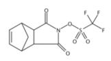 N-(trifluoromethylsulfonyloxy)bicyclo [2.2.1]hept-5-ene-2,3-dicarboxyimide